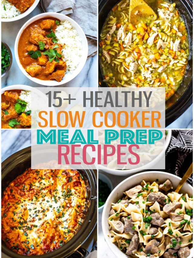 15+ Healthy Slow Cooker Recipes for Meal Prep - The Girl on Bloor