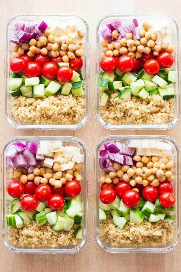 20 Easy Healthy Meal Prep Lunch Ideas for Work The Girl on Bloor