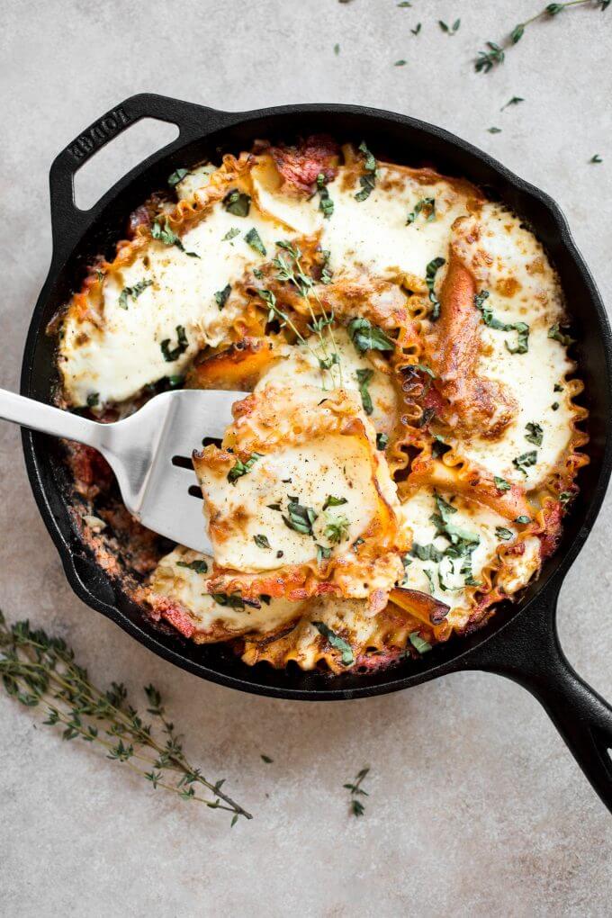 17 One Pan Skillet Recipes for Easy Weeknight Dinners - The Girl on Bloor