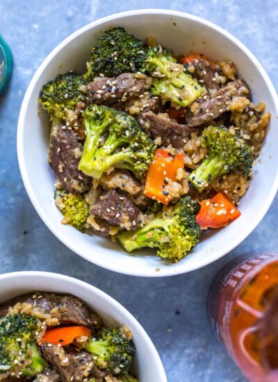 Instant Pot Beef and Broccoli with Rice