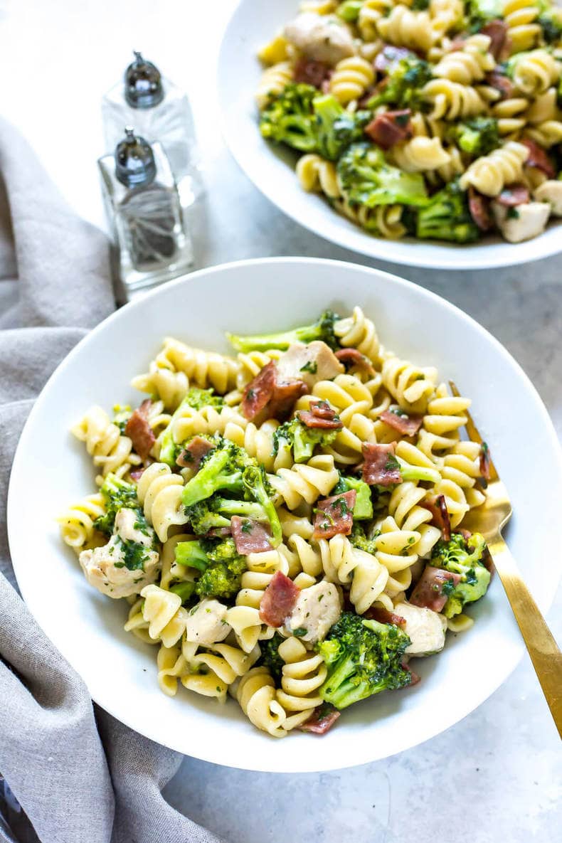 Instant Pot Chicken Bacon Ranch Pasta