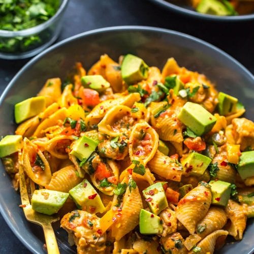 Instant Pot Chicken Fajita Pasta