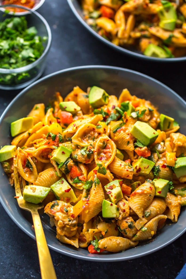 Instant Pot Chicken Fajita Pasta