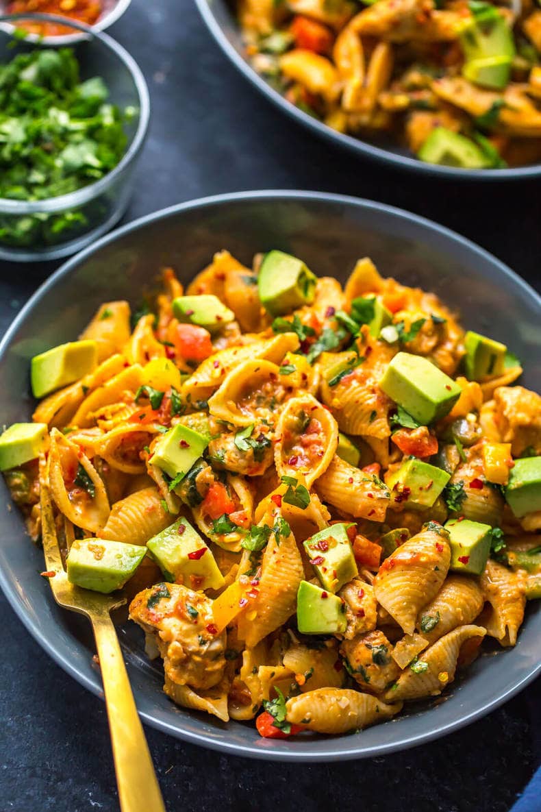 Instant Pot Chicken Fajita Pasta