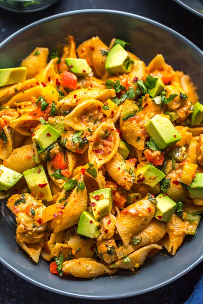 Instant Pot Chicken Fajita Pasta