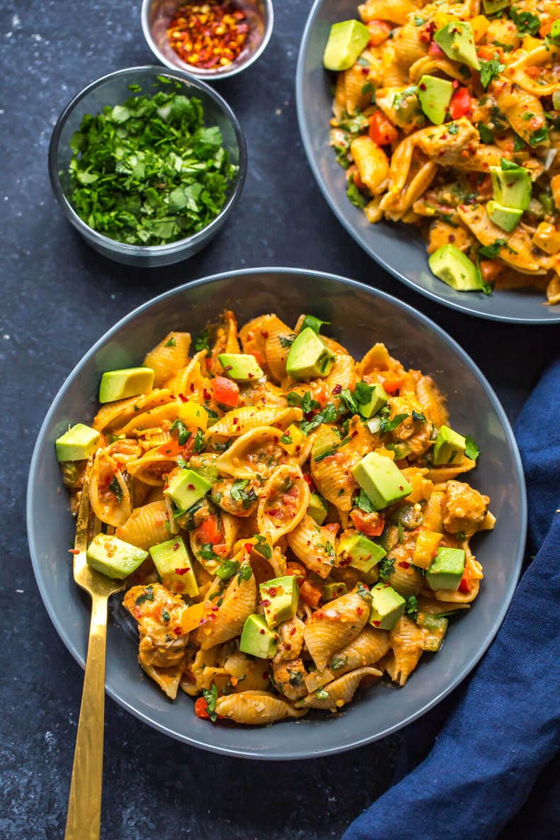 Instant Pot Chicken Fajita Pasta