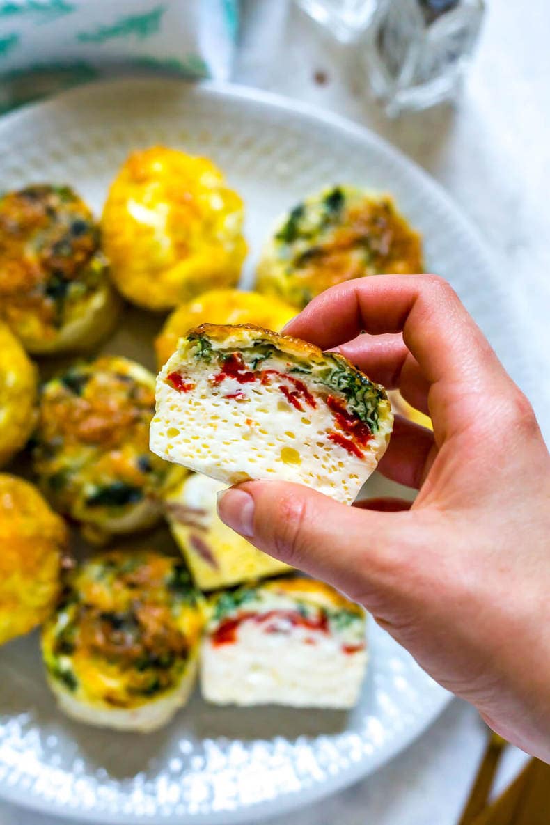 Copycat Oven-Baked Starbucks Egg Bites - The Girl on Bloor