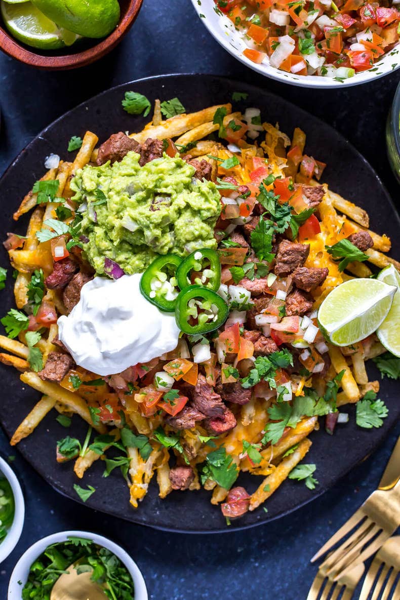 The Best Carne Asada Fries (Loaded Fries) - The Girl on Bloor