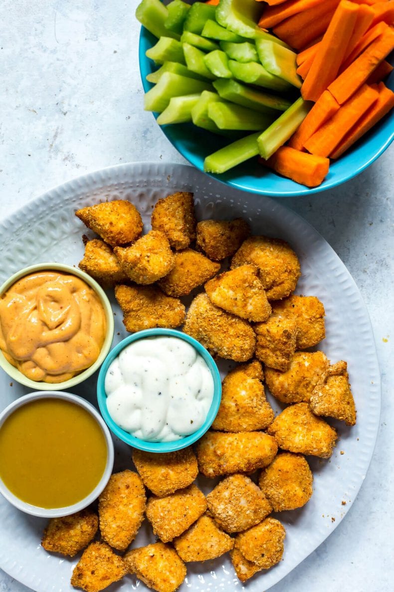 Air-fryer chicken nuggets recipe