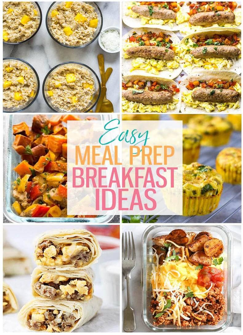 15 breakfast meal prep ideas for busy mornings! - the girl on bloor