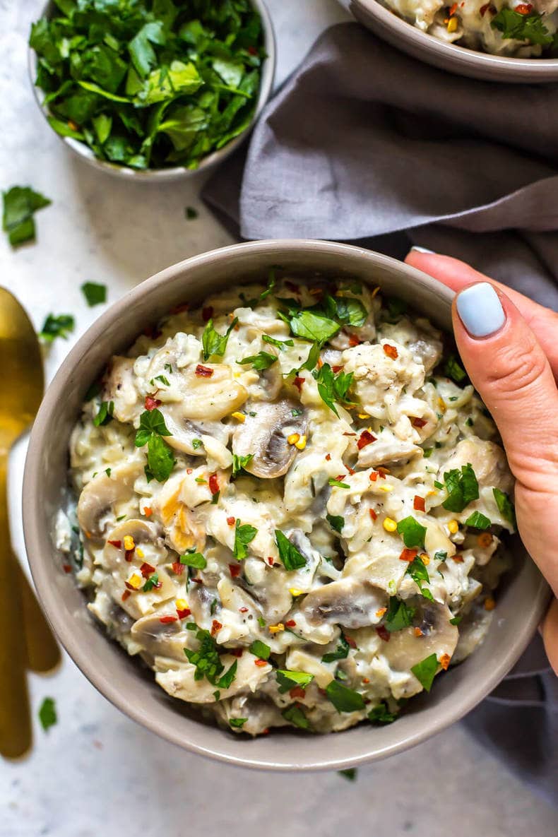 Instant Pot Cream of Mushroom Chicken - The Girl on Bloor