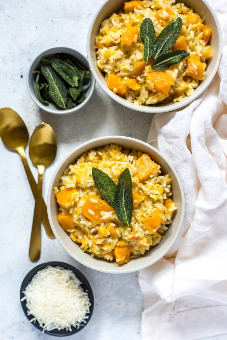 Instant Pot Butternut Squash Risotto The Girl on Bloor