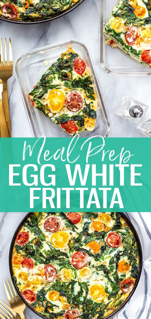 meal prep egg white frittata
