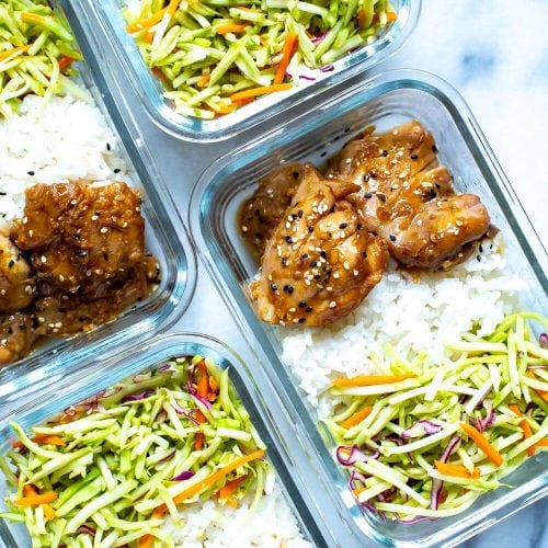 Garlic Sesame Instant Pot Chicken Thighs