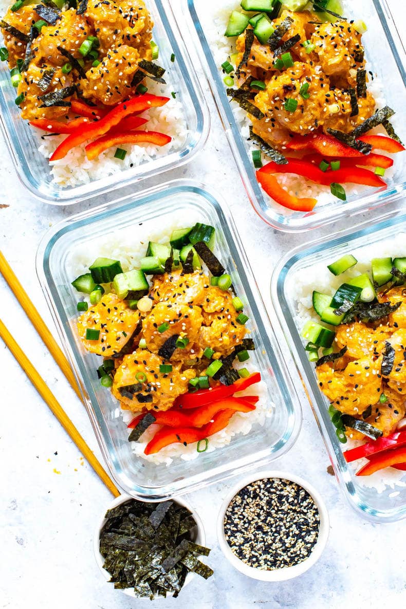 35 Meal Prep Ideas for Weight Loss (Healthy Shrimp Recipes and more!)