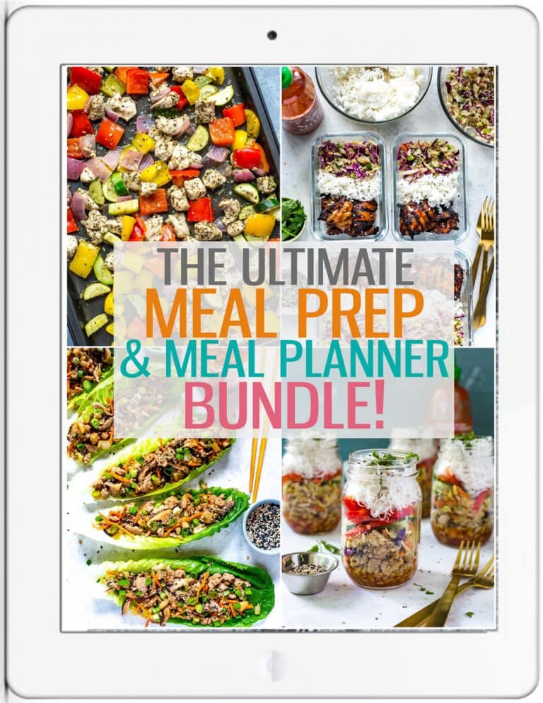 Meal Prep and Meal Planner Bundle - The Girl on Bloor