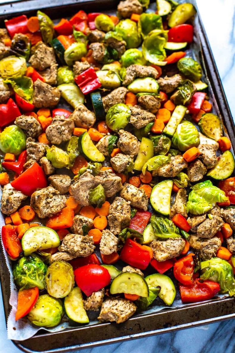 Sheet Pan Balsamic Chicken