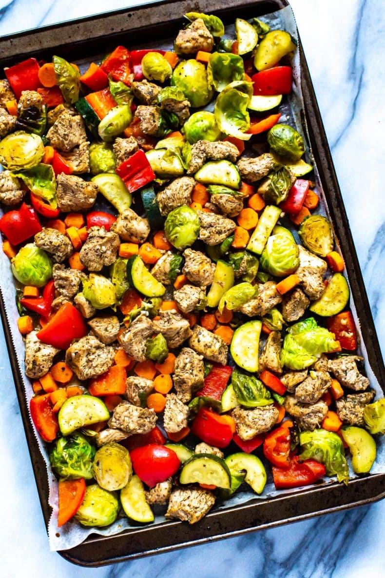 Sheet Pan Balsamic Chicken