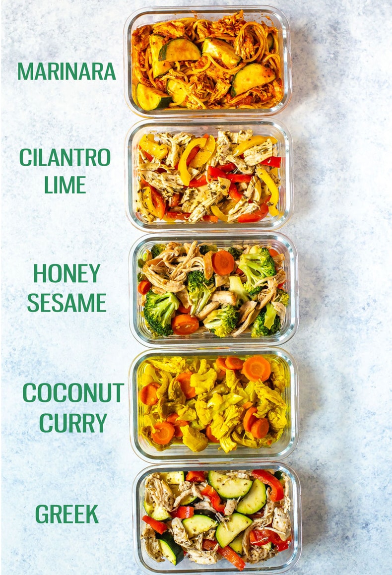 Italian Chicken Meal Prep Bowls - A Savory Feast