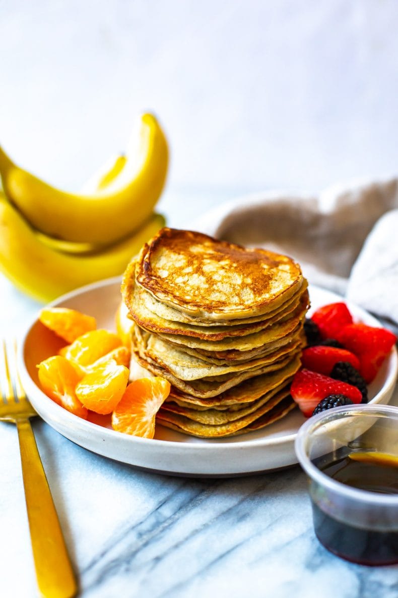 Meal Prep Banana Egg Pancakes