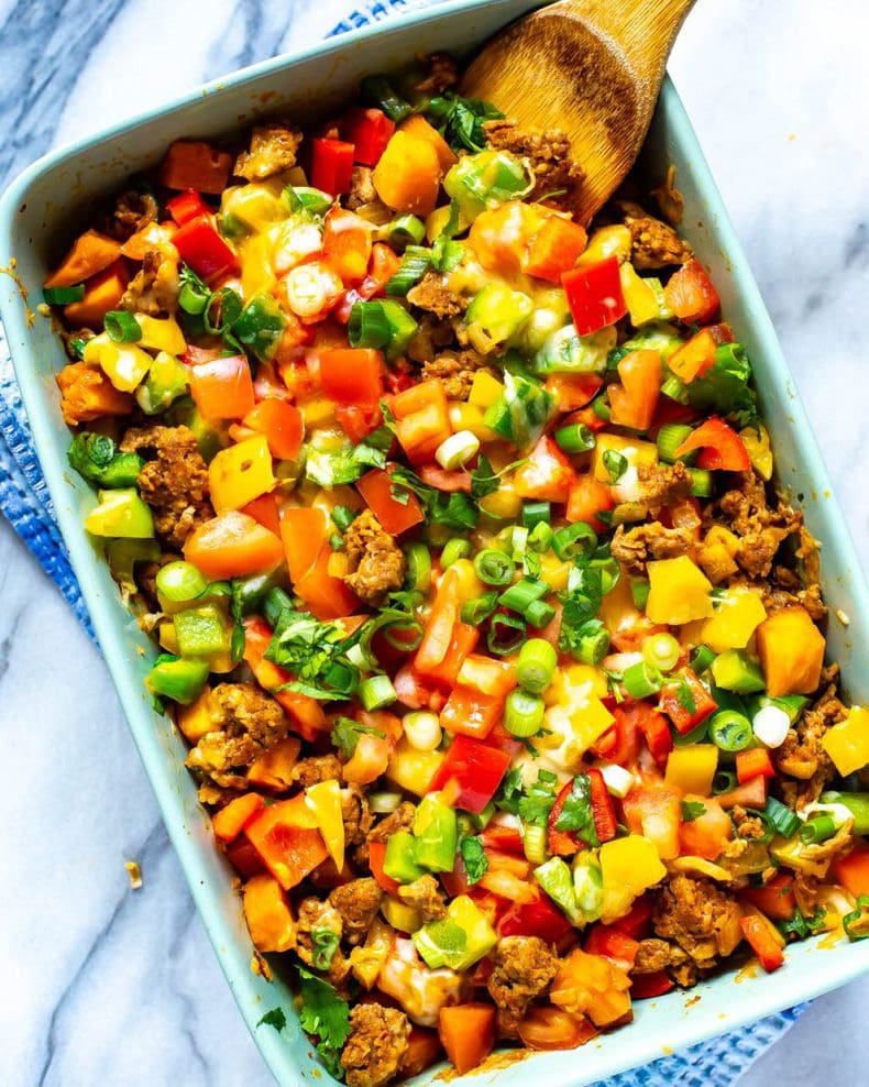 Meal Prep Fiesta Chicken Rice Bowls | The Girl on Bloor