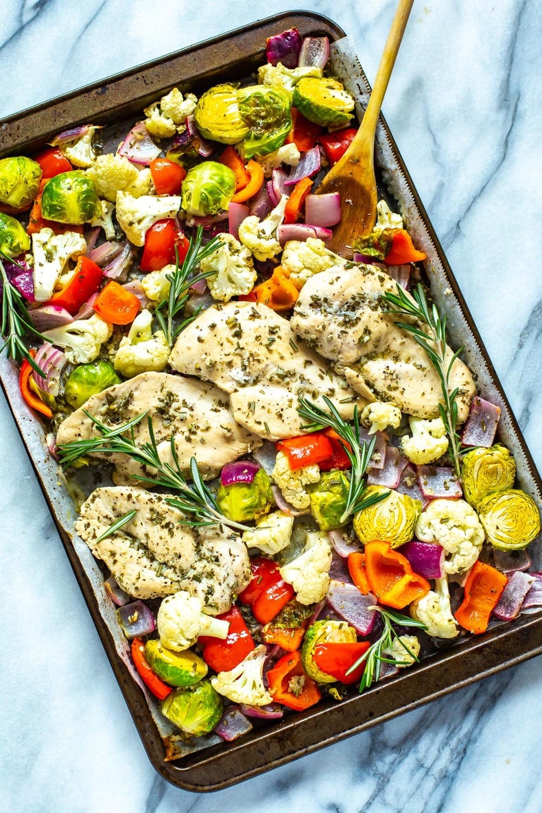 Sheet Pan Rosemary Chicken