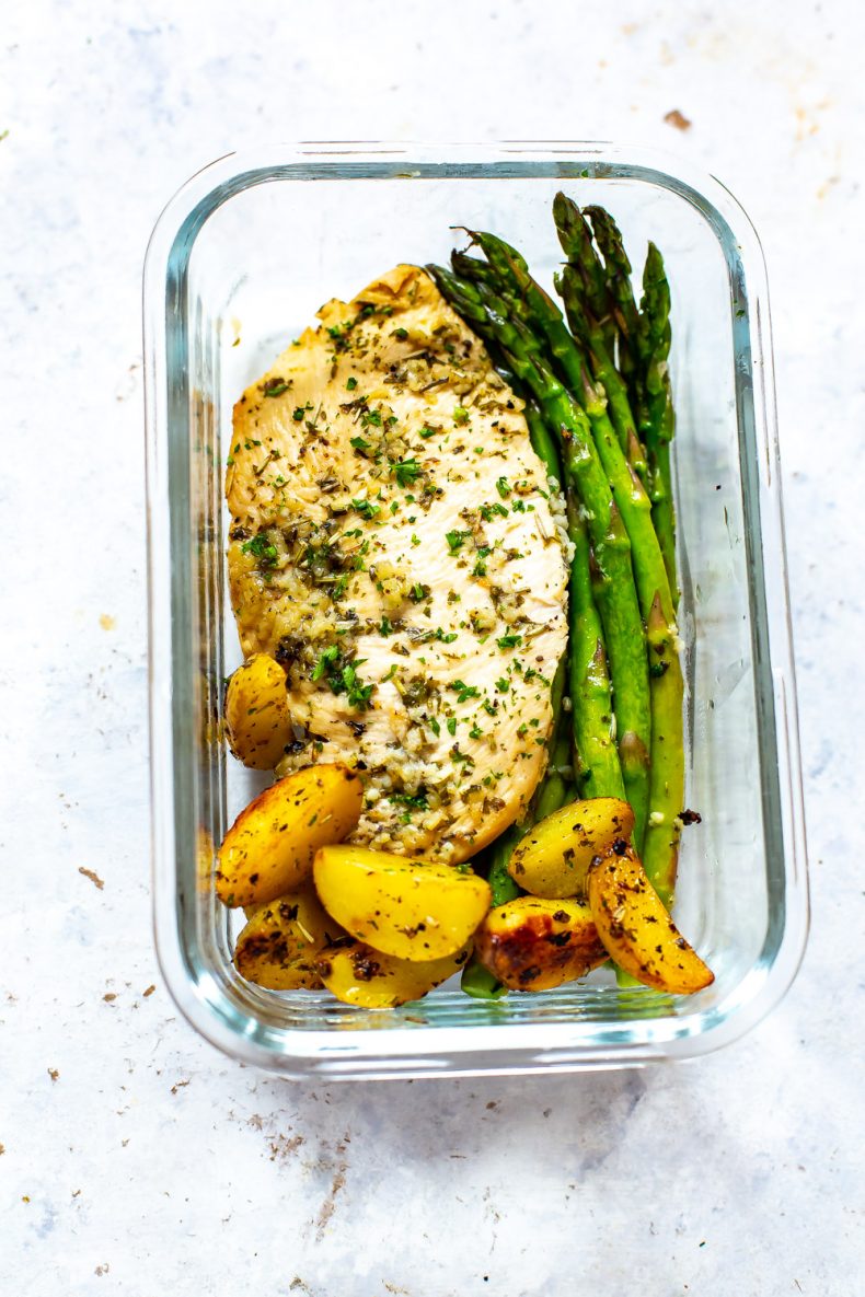 Sheet Pan Chicken and Asparagus