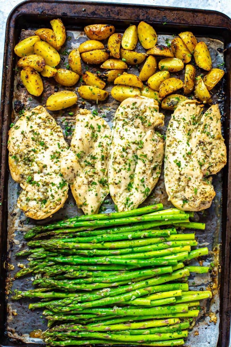 Sheet Pan Chicken And Asparagus The Girl On Bloor