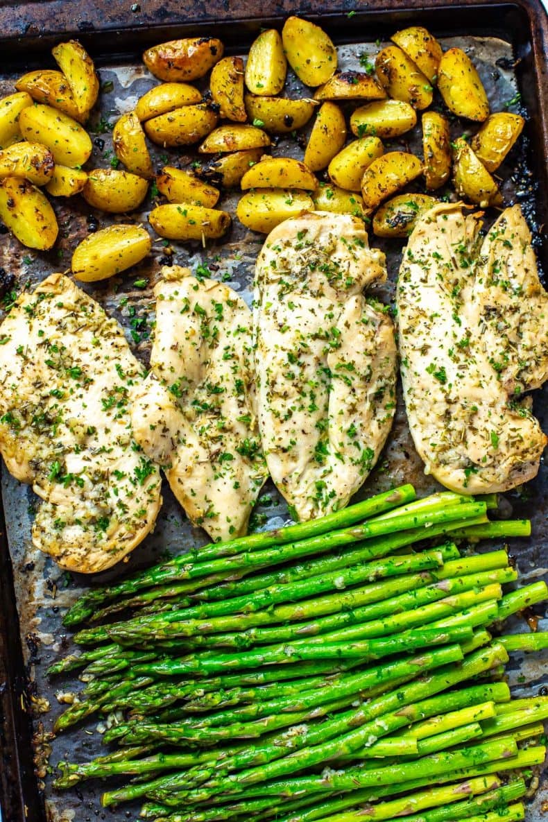 Sheet Pan Chicken And Asparagus The Girl On Bloor