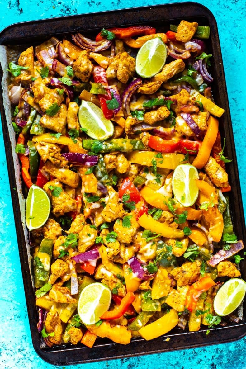 Easy Chicken Fajitas {Ready in 30 Minutes!}