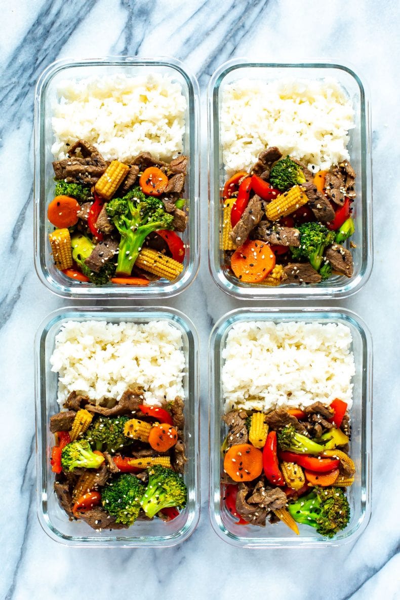 Meal Prep Veggie Stir Fry