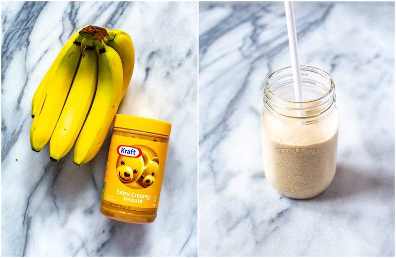 Peanut Butter banana smoothie