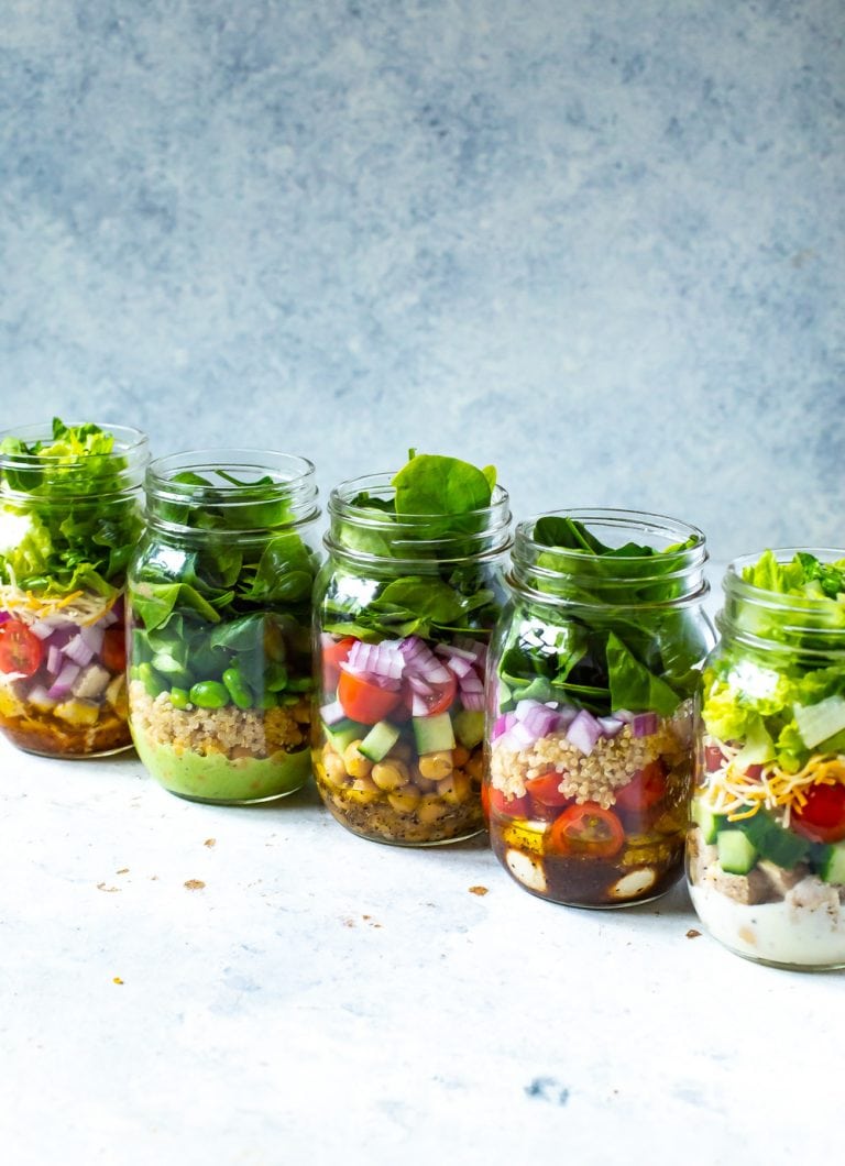 5 Mason Jar Salad Recipes