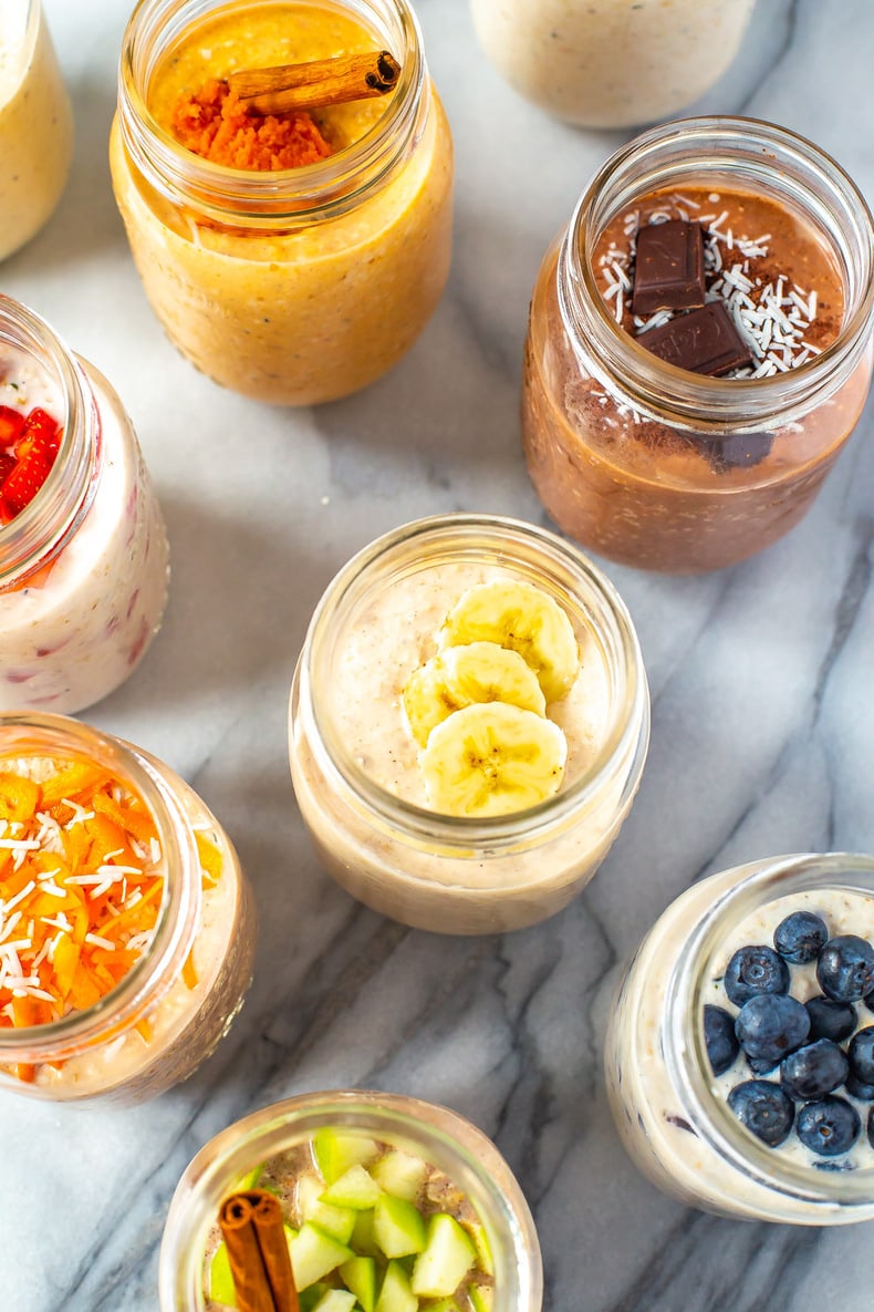 Overnight Oats 9 Ways - Recipes and Tips! - The Girl on Bloor