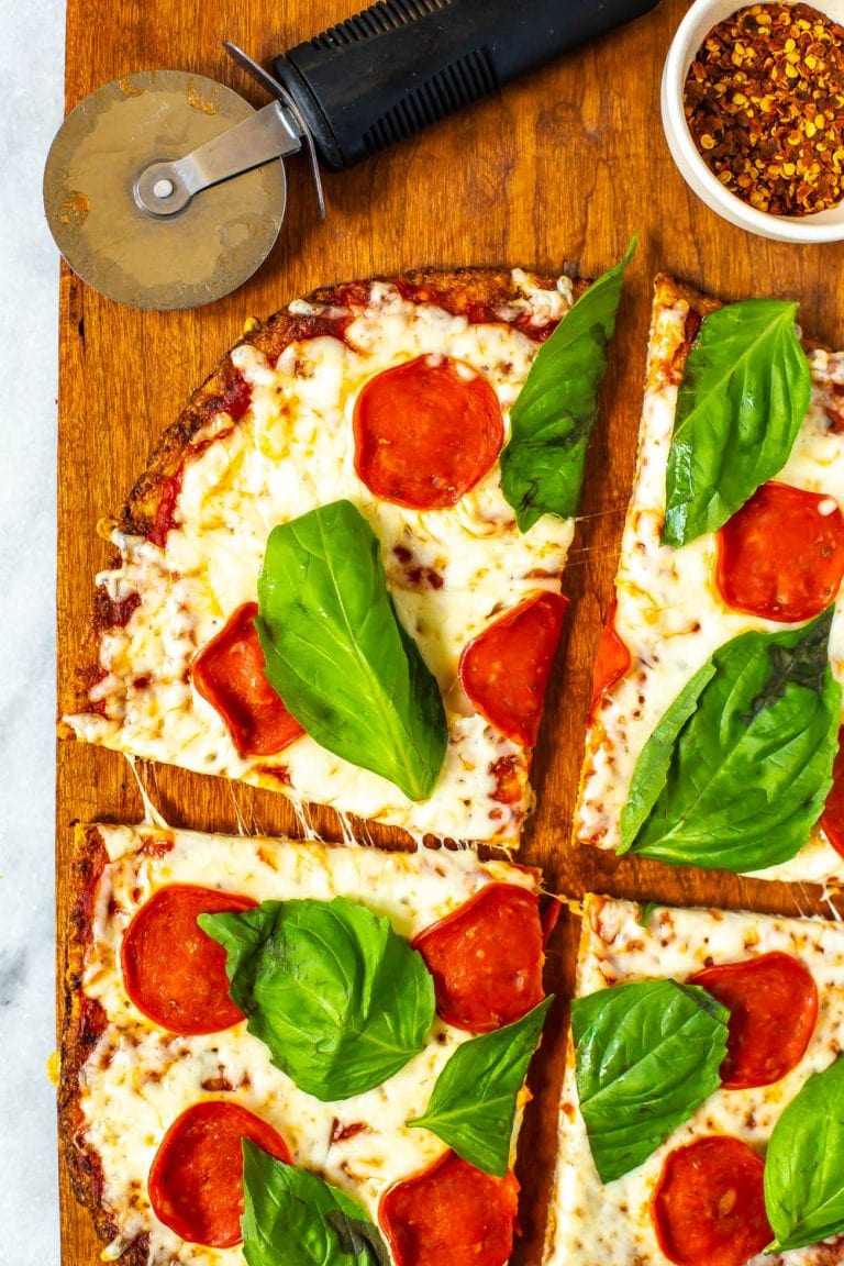 Best Cauliflower Pizza Crust {3 Ingredients} The Girl on Bloor