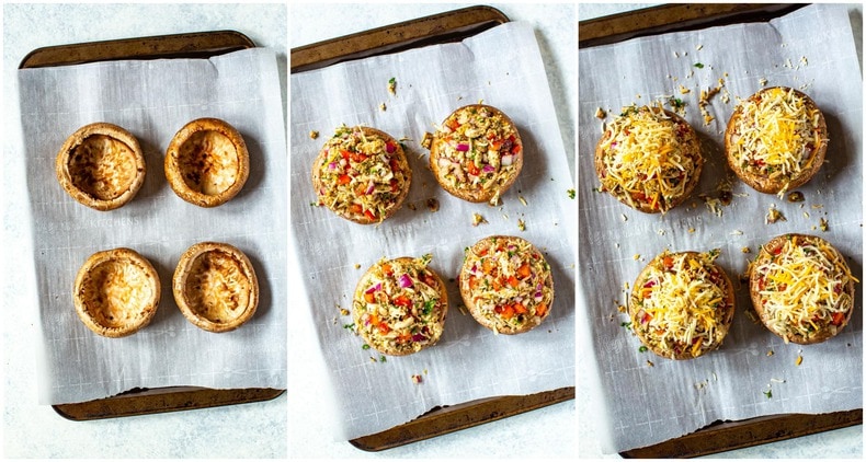 Stuffed Portobello Mushrooms