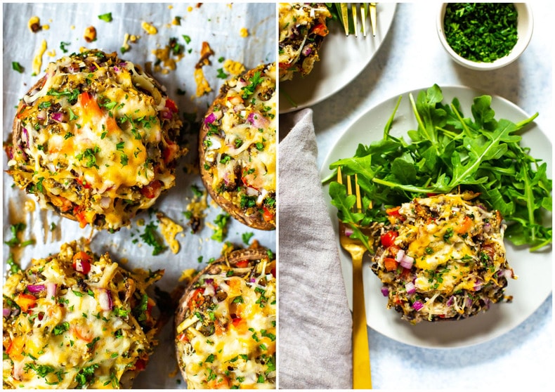 Stuffed Portobello Mushrooms