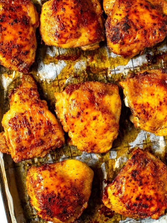 Easy Baked Chicken Thigh Recipe The Girl on Bloor