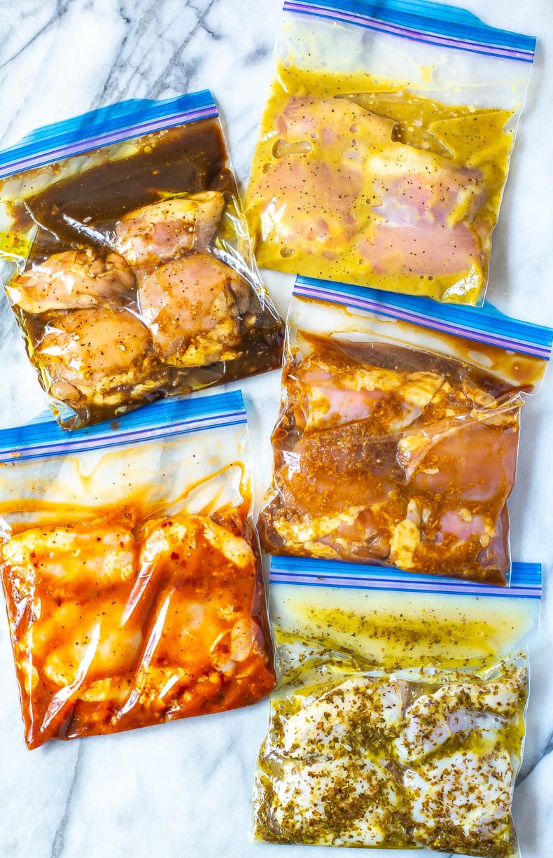 Delicious Chicken Thigh Marinades - 5 Ways