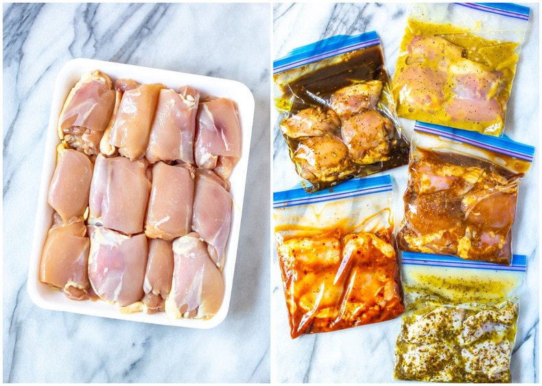 Delicious Chicken Thigh Marinades - 5 Ways