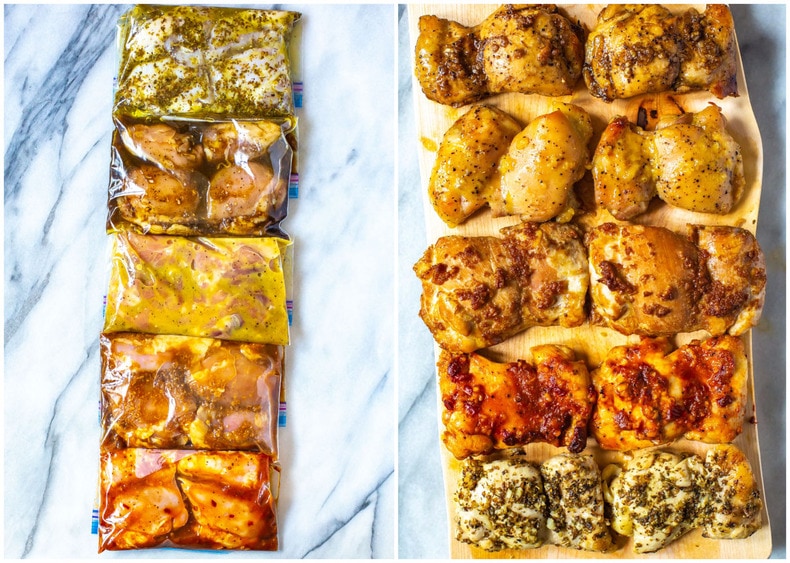 Delicious Chicken Thigh Marinades - 5 Ways