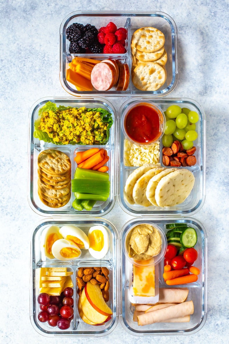 BENTO BOX LUNCH IDEAS  for work or back to school + healthy meal