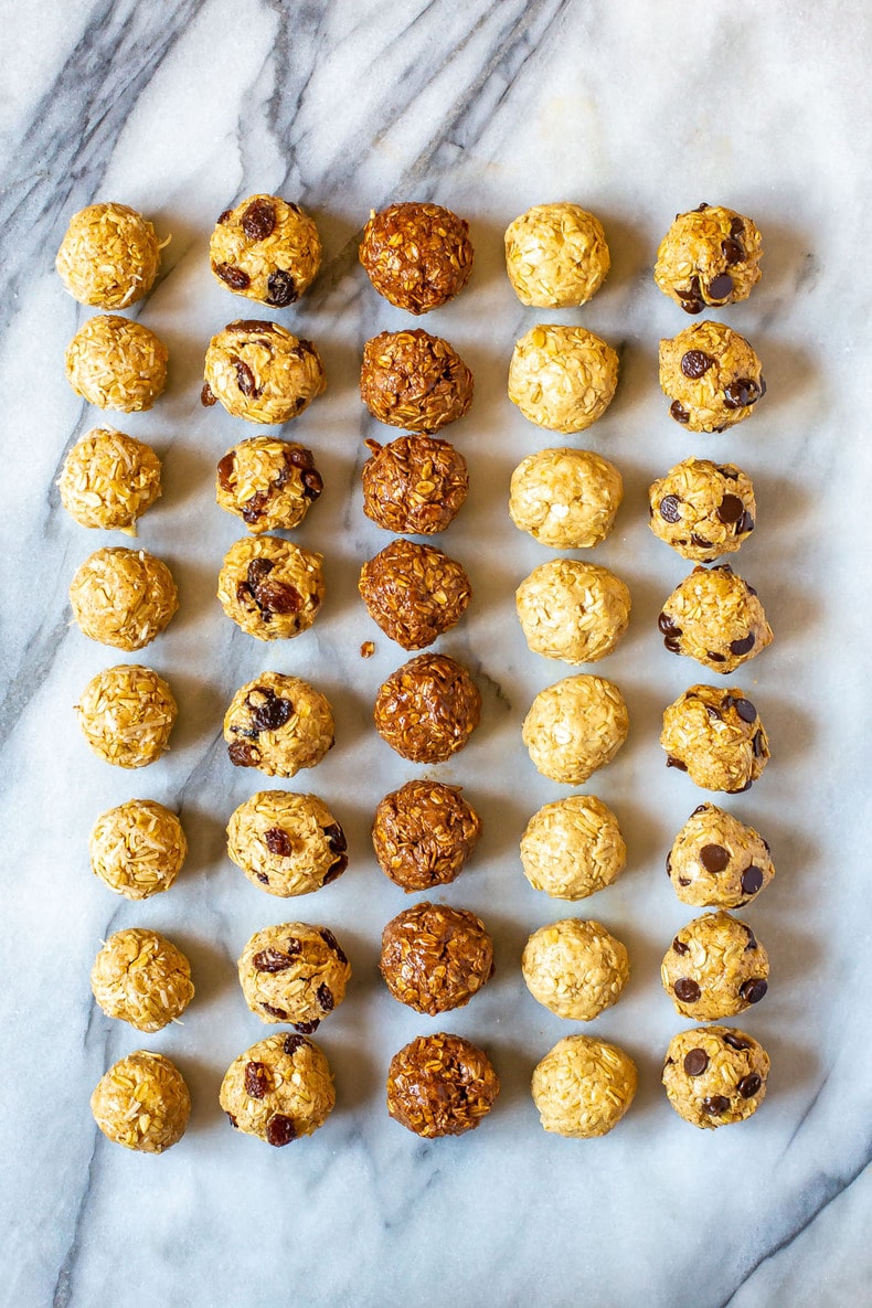 Protein Balls 5 Ways