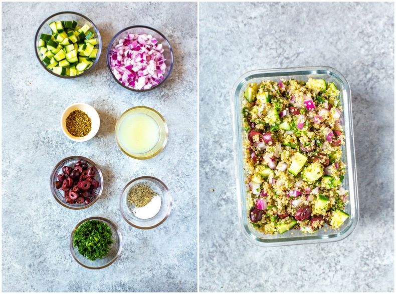 Quinoa Salad 5 Ways