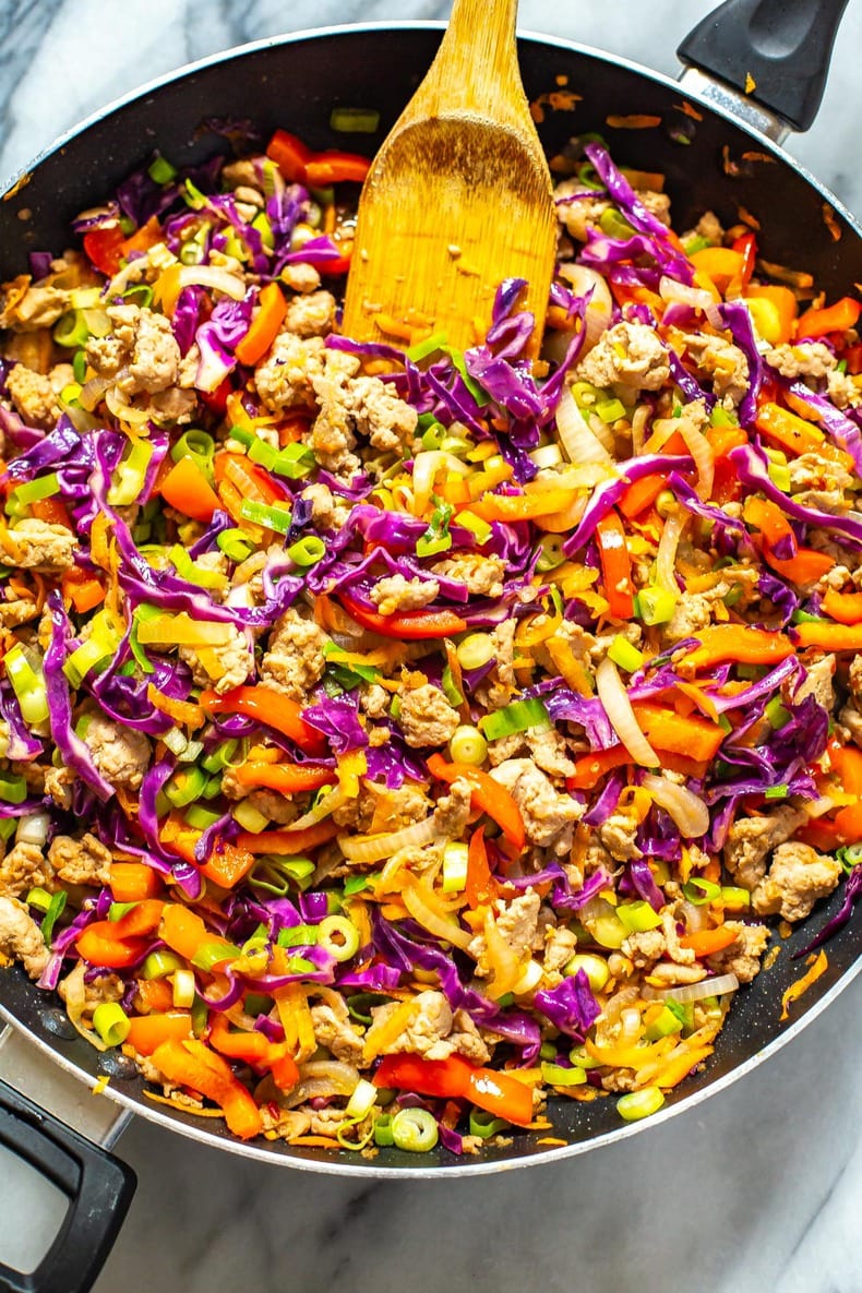 Ground Turkey Stir Fry