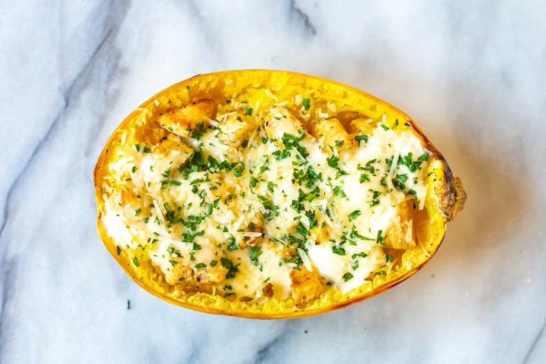 How to Cook Spaghetti Squash {4 Flavours} - The Girl on Bloor