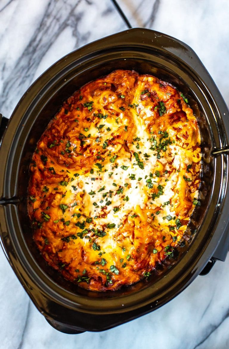 Crockpot Lasagna Recipe 10 768x1171 