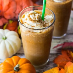 Starbucks Pumpkin Spice Frappuccinos