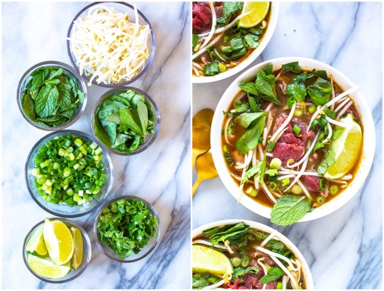 Quick and Easy Homemade Pho Soup | The Girl on Bloor