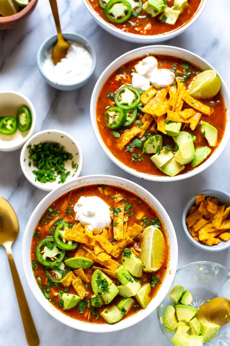 Crockpot Chicken Tortilla Soup The Girl On Bloor